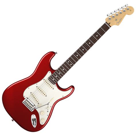 Fender American Standard Stratocaster Guitarra Místico Vermelho Na