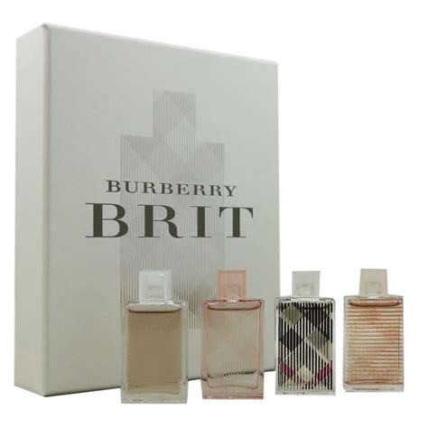 Burberry Brit Woman Mini Collection Set 4x5ml EDT EDP Bei Riemax