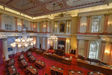 California Senate Chamber In Sacramento Usa 2022 16166580 Stock Photo