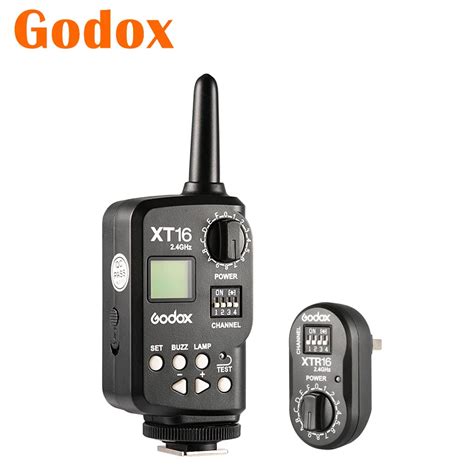 godox xt 16 xt16 2 4g wireless strobe head flash trigger xtr 16 2 4g