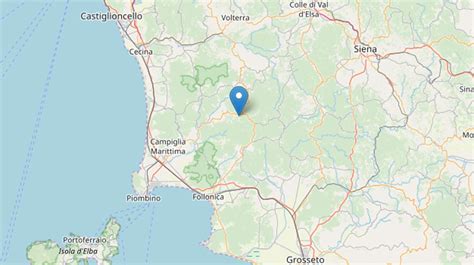 Terremoto oggi M 2.2 a Grosseto/ Ingv ultime scosse, sisma a