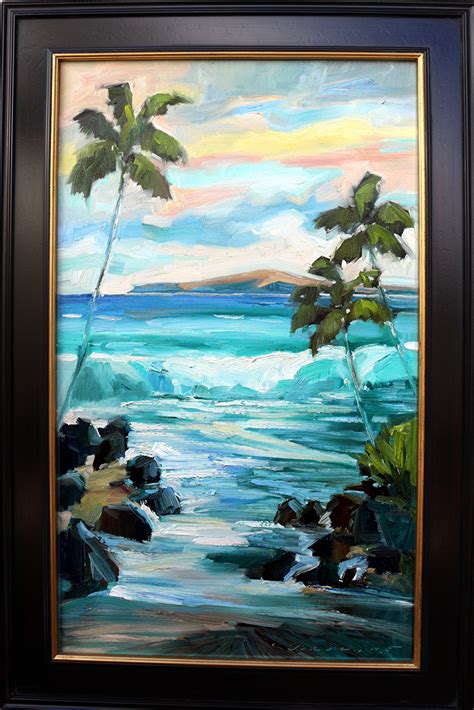 Makena Secret Beach Original Maui Art