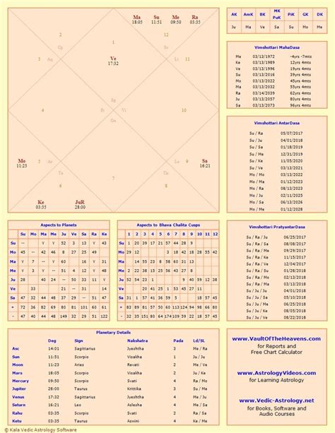 Horoscope Vedic Astrology Charts Astrology Chart Vedic Astrology