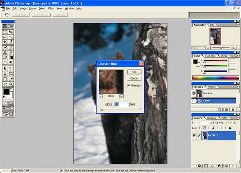 Adobe Photoshop 60 In 2000 Web Design Museum