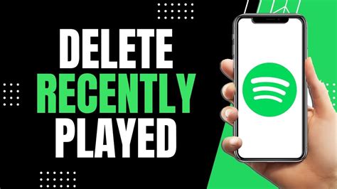 How To Delete Recently Played On Spotify Clear Spotify Recent History