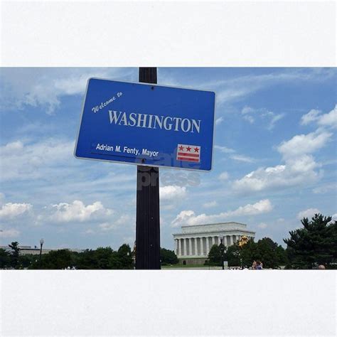 Welcome To Washington Dc Sign P 35x21 Wall Decal By Acrdesigns