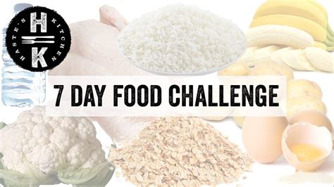 My 7 Day Food Challenge Vlog Ad Youtube