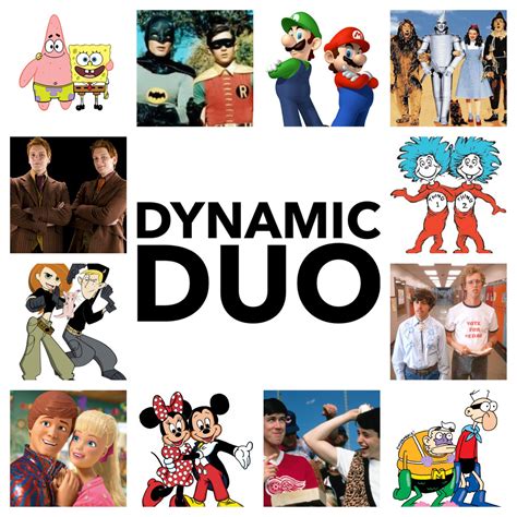 I Made This Collage For My Schools Dynamic Duo Spirit Day To Encourage