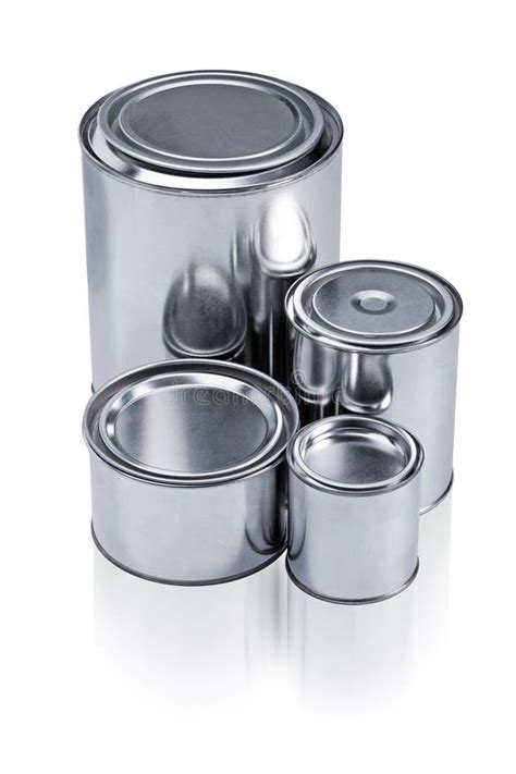 Cans With Different Sizes Stock Photo Image Of Isolated 16277894