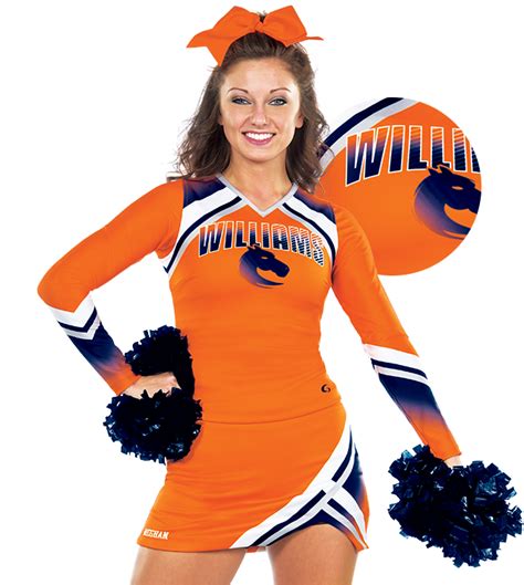 orange cheerleader costume chegos pl