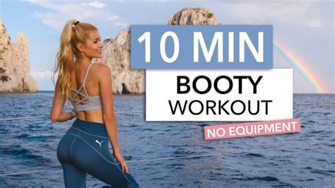 10 min booty workout training for a bubble butt no jumps no equipment i pamela reif │ how