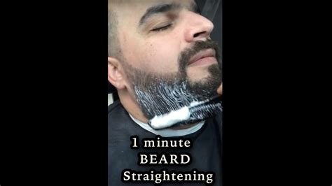 How To Straighten Short Beard Hair