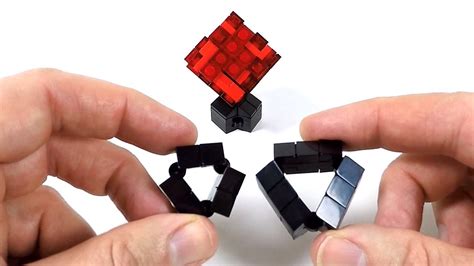 Simple Lego Puzzle Cube Holder Youtube
