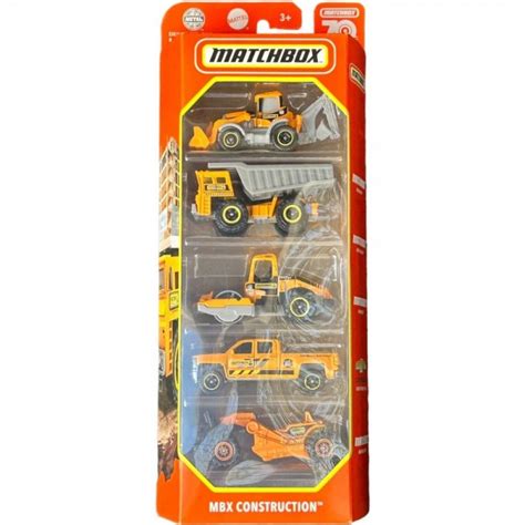 Matchbox 5 Pack Mbx Construction At Toys R Us