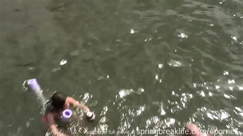 Springbreaklife Video Naked In Public On The Water Telegraph