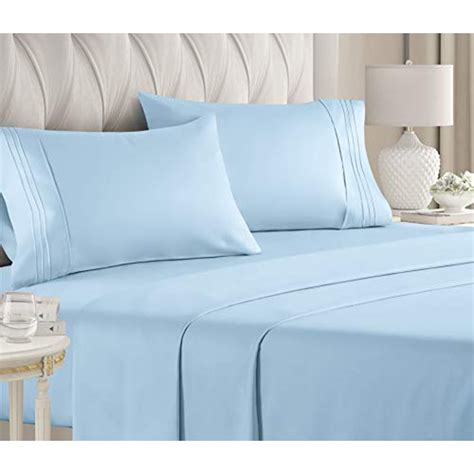 Queen Size Sheet Set 4 Piece Hotel Luxury Bed Sheets Extra Soft