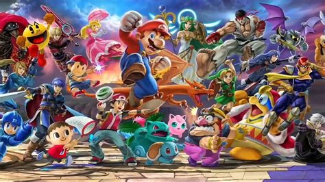 Super Smash Bros Ultimate Gameplay Com Todos Os Personagens Anunciados
