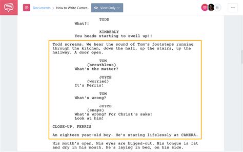 How To Write Camera Directions In A Script — Tips And Techniques