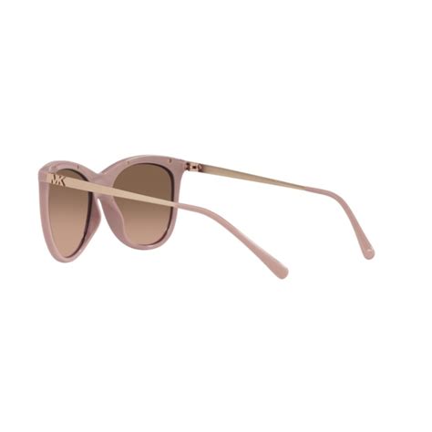 michael kors mk 2141 copenhagen 335011 pink solid sunglasses woman