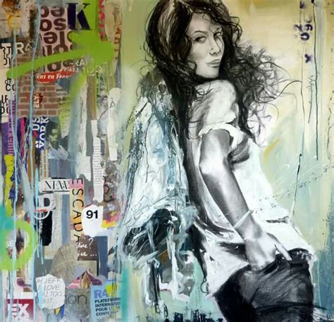 Cécile Desserle Cecile Wild Child Brush Strokes Painting And Drawing