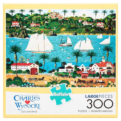 Buffalo Games Charles Wysocki Old California 300 Pieces Jigsaw Puzzle