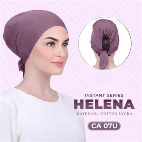 Inner Tudung Ikat Belakang Tie Back Helena Nealofar Sejuk Selesa Anti