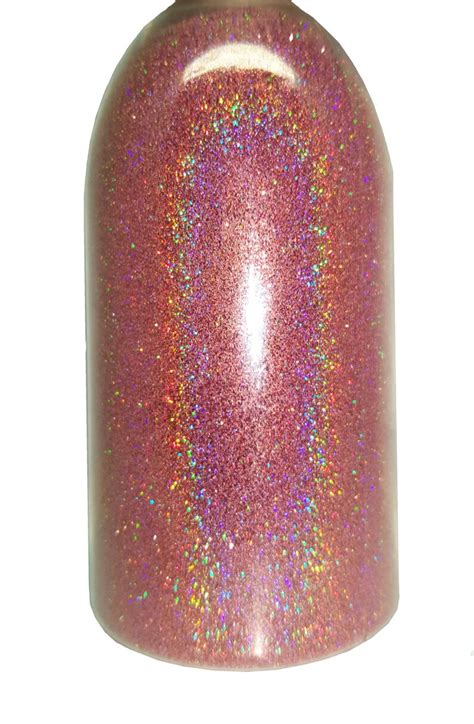 Rose Pink Prism Holographic Nail Art Glitter004 True Ultra Etsy