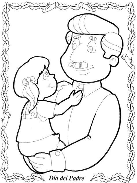 Happy Fathers Day Dibujos Para Imprimir Y Pintar