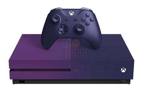 Xbox One S Fortnite Limited Edition Features Very Purple 1tb Console