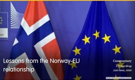 lessons from the norway eu relationship publikasjon nupi