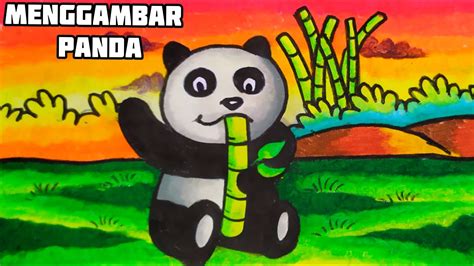 Cara Mudah Menggambar Binatang Panda Untuk Anak Bersama Kak Yudha