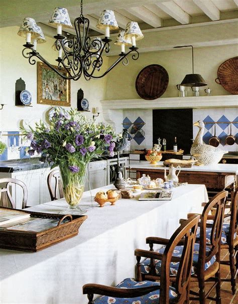Ginny Maghers Kitchen In Her Restored Stone Farmhouse Provence