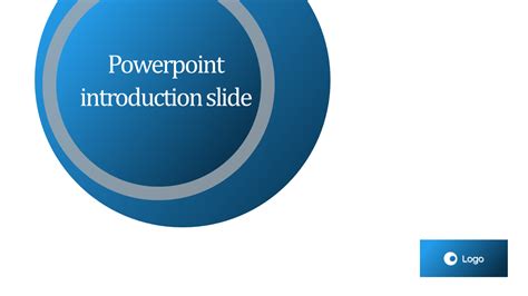 Effective Powerpoint Introduction Slide Template Design