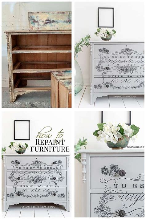 You can maintain a vintage vibe and still give your furniture a lovely painted makeover using chalk mineral paint. How To REpaint Furniture | Repainting furniture, Furniture ...