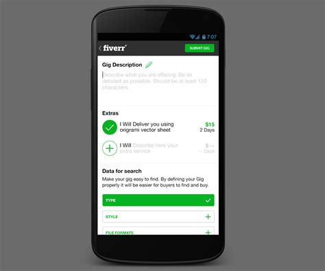 People usually assume that making an app requires extensive technical and programming knowledge, as well a new business launching as an app will undergo a formal naming process. Fiverr Android App Lets Sellers Deliver Projects From The App