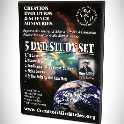With that highly detailed biology exam just around the corner, you have been hitting the books with every spare second you have. Russ Miller 5 DVD Set | by Creation, Evolution and Science Ministries