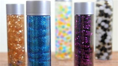 How To Make Sensory Bottles Glitter Sensory Bottles Diy Water Bottle