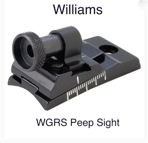 Peep Sights The Muzzleloader Shop Ltd