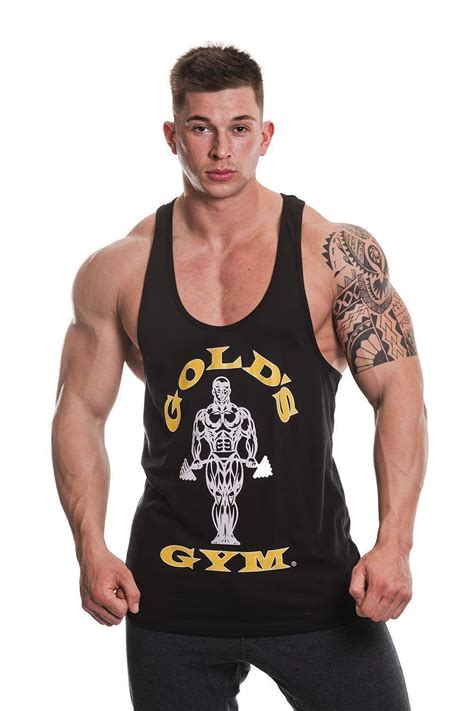 Golds Gym Classic Stringer Tank Top M 2495