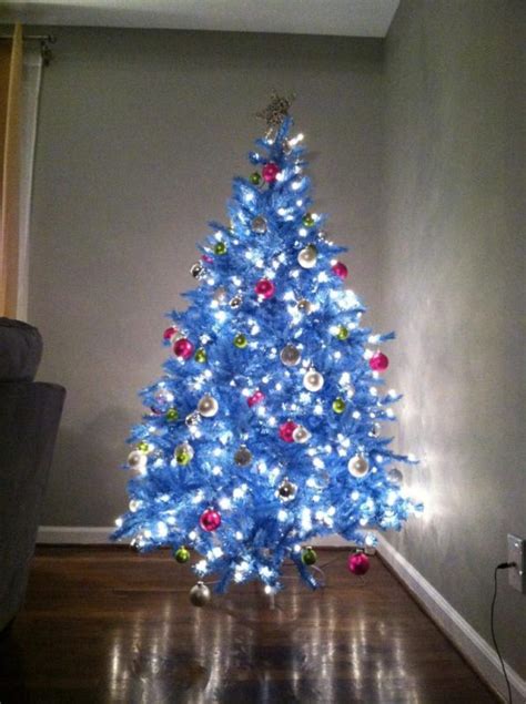 25 Blue Color Theme Christmas Tree Decorations Ideas Magment