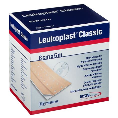 Leukoplast® Classic Pflaster 8 Cm X 5 M Rolle 1 St Shop