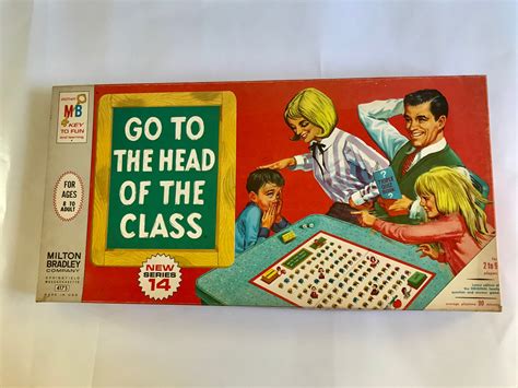 go to the head of the class game milton bradley 1984