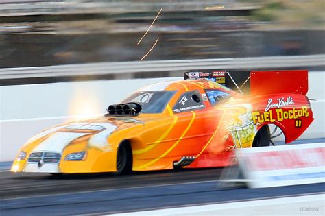 Melanie Troxel Funny Car Launches During A Testing Session Flickr