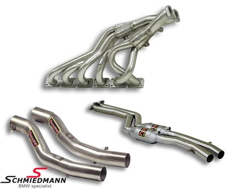 Sport Exhaust Manifold Inclusive High Flow Metal Cat System And