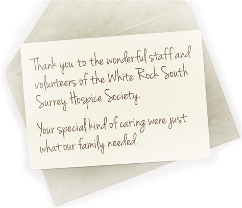 Wrsshs Letter 01 Peace Arch Hospice Society