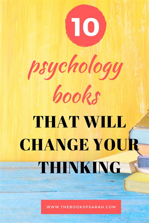 10 Psychology Books That Will Change Your Thinking Psychology Books