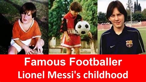 Lionel Messi Lionel Messi Childhood Photos Footballers Childhood