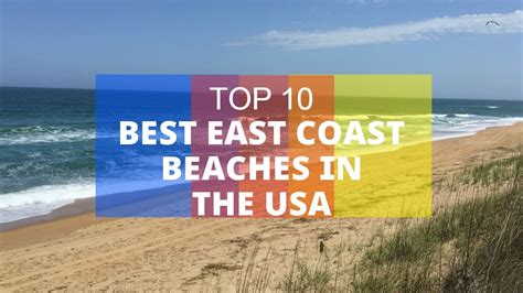 Best East Coast Beaches In The Usa Youtube