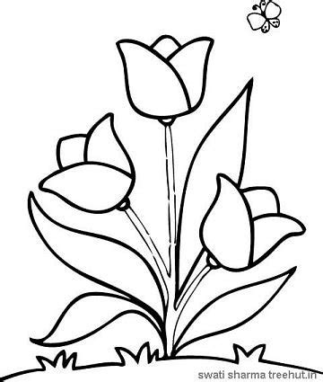 The advantage is that you can select to create your personal flower coloring pages. Easy Flower Coloring Pages