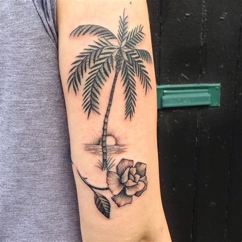 120 Best Palm Tree Tattoo Designs And Meaning Ideas Of